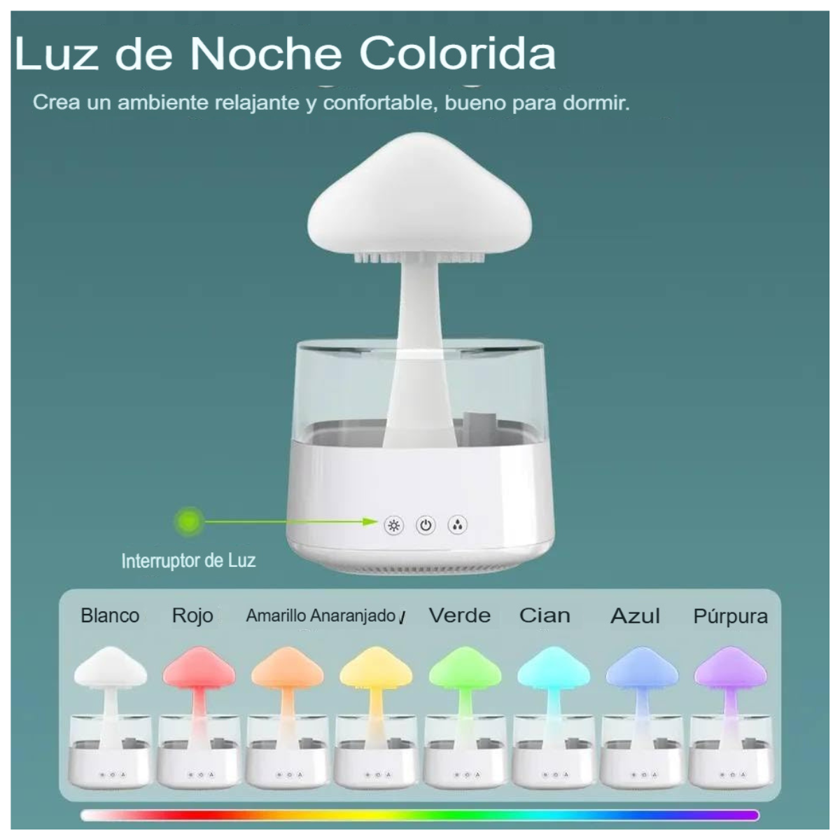Humidificador Nube de Lluvia