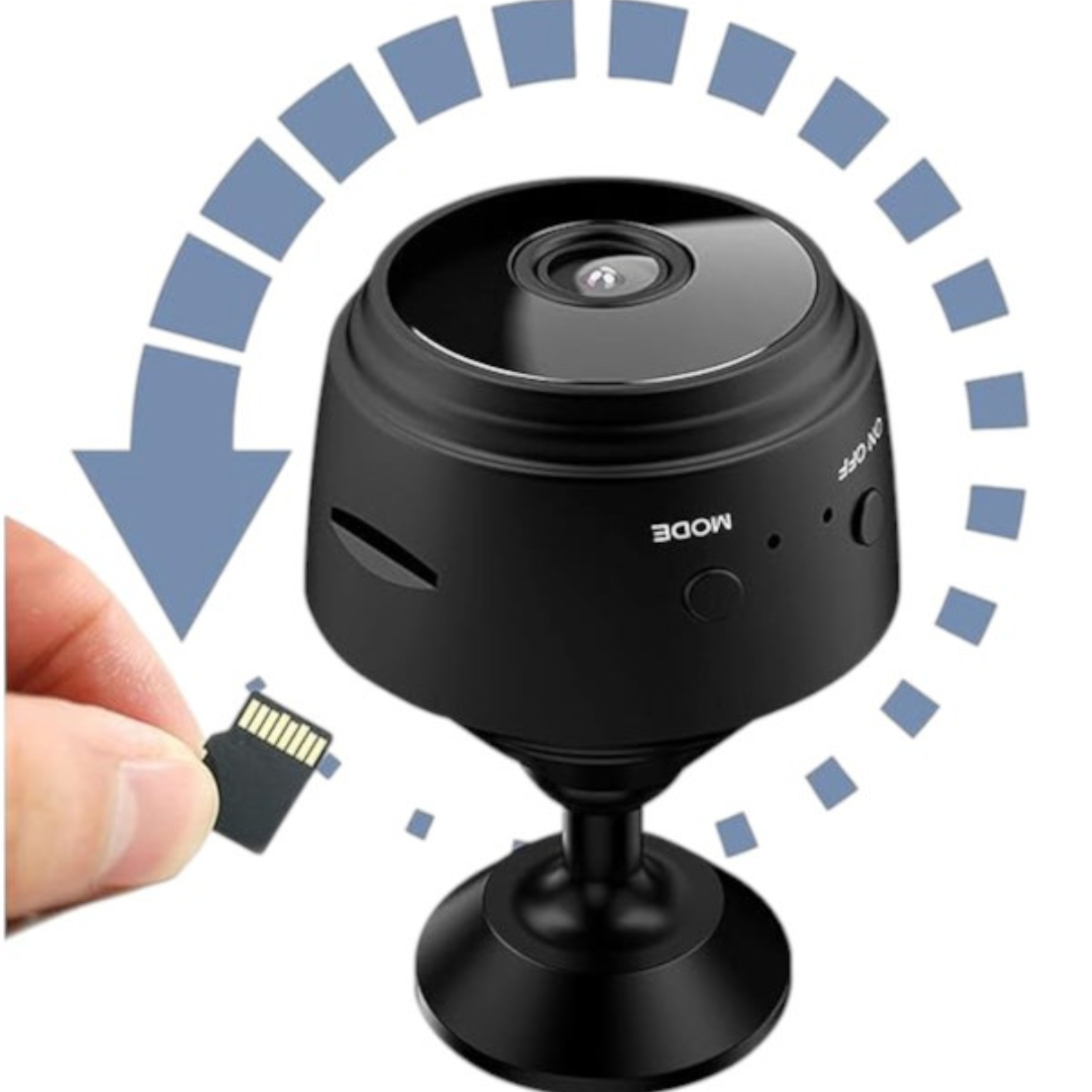 Mini Cámara WiFi 1080P – Seguridad compacta